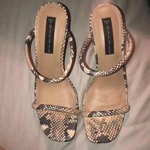 Steve Madden Snake Skin Heels